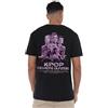 KPop Demon Hunters K-Pop Demon Hunters Purple Huntrix Huntr/X Billboard Poster (Back Print) Unisex T Shirt, Black, XX-Large