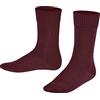 FALKE Comfort Wool K So lana tinta unita 1 paio, Calzini Unisex - Bambini, Rosso Ruby 8830, 19-22