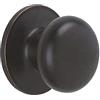 SCHLAGE Dexter by J10STR716 Stratus Hall and Closet Knob, Aged Bronze by Lock Company
