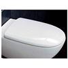 Flaminia 5085CW03 Sedile in Termoindurente, Avvolgente, Collezione Spin, Bianco