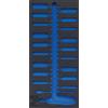 BGS 4043-1 | Modulo per carrelli portautensili 1/3 | vuoto | per BGS 4043