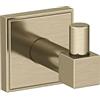 Amerock | Gancio per accappatoio singolo | Champagne dorato | Nomina | Gancio per asciugamani | Accessori da bagno | Accessori da bagno