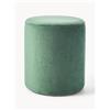 Westwing Collection Pouf in velluto Daisy
