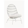 Venture Design Poltrona lounge da giardino con cuscino Paul