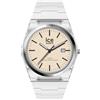 ICE-WATCH - ICE power PW1 Transparent White beige - Orologio transaprente da Uomocon Cinturino in silicone - 025780 (41mm)