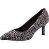 Tamaris Décolleté da donna con tacco a stiletto in pelle marrone 39 EU