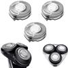 ruixin Testine di ricambio SH50/52 per rasoi elettrici Philips Norelco Series 5000, compatibili con serie S5000, S5100, S5500, confezione da 3