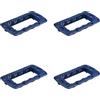 ZOREI 4 PCS Supporto 504 Compatibile Con Bticino Living Light, Supporto Telaio Per Scatola Incasso 504