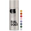 CL COSMOS LAC Bomboletta Spray di Vernice Acrilica in Molti Colori RAL - Bomboletta Spray da 400 ml Perfetta per il Fai da Te, Upcycling e Altri Lavori di Pittura (RAL 9001 - Bianco Crema)