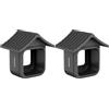 Frteoiu Custodia protettiva in silicone compatibile con Blink Outdoor 4 (4° gen)/Blink Outdoor 2K+, resistente alle intemperie, con parasole, resistente ai raggi UV, accessorio skin per sistema di fotocamere