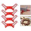 Itian 4 Pezzi Angolo Retto Morsetto 90 Gradi Morsetto Holder