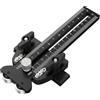 ALLmeter Jig Sega Tavolo con Doppio Rullo Anti Ritorno Adatta a Slot T e U | Guida per Tagli Sottili per Sega da Banco, Accessorio per Taglio Preciso del Legno con Indicatore Regolabile