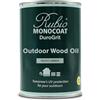 Rubio Monocoat DuroGrit Olio di Protezione, Colorazione e Finitura per Legno da Esterni - Rocky Umber | Applicazione in 1 unica Passata, Protezione UV per Pedane, Recinzioni e Mobili | 0,5L