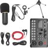 No Kit Scheda Audio Portatile Set Microfono per PC Accessori U1O31330
