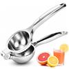 Noa Home Deco Spremi Limone Zinco, Spremiagrumi Manuale con Scanalatura Filettata Efficiente, Design Ergonomico a Leva per Arancia, Pompelmo, Lime