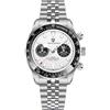 LACZ DENTON Pagani Design Panda Dial Orologio cronografo da uomo Giappone VK64 Movimento Acciaio Stianless 100M Impermeabile Uomo Moda Casual Orologio