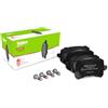 VALEO Imbottiture per freni Expert 302258A, Set di 4 imbottiture, Asse posteriore, Completamente dotato di accessori montati - Certificate ECE-R90