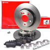 BREMBO Set di freni asse posteriore incl. dischi freno Ø 276 mm pieni e pastiglie freno posteriori Compatibile con MERCEDES-BENZ Classe A (W176), Classe B Sports Tourer (W246, W242), CLA Coupé (C117)