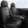 Chifeng Coprisedili universali per auto sedile anteriore, set da 2 pezzi, impermeabili, in pelle PU, adatti per Renault Arkana Captur Clio Grand Scenic Kadjar Koleos Laguna Twingo