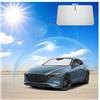Ruiya Upgrade 2026 Parasole Parabrezza Compatibile con Mazda 3 2019-2026 | Copertura Parabrezza Protezione Solare Isolamento Termico Copriparabrezza Auto