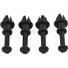 HWBZDPZQD Clip di ricambio for ripiano portaoggetti del bagagliaio 1M6867574A Accessori Nero for Golf 5 Mk6 for Tigaun for 5N UP Parti Perni Morsetto