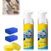 THERTHW Foam Cleaner, Schiuma Spray Multiuso, 4-in-1 Multi-Enzyme Foam Cleaner 5oz, all-Purpose Deep Cleaning Spray for Car Interior, Kitchen (2 Pezzo)