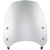 Dogkapm Per Ducati Per Scrambler 400 803 2015-2020 Per Street Per Classic Per Desert Per Sled Parabrezza Parabrezza Moto Sport Zanzariera Cupolino Parabrezza Moto(D'argento)