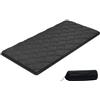 VEVOR Materasso Futon Giapponese da 2032 x 991 x 89 mm, Tatami Pieghevole Misura Letto Singolo, con Borsa Portaoggetti e Accessori di Montaggio, Materassino a 9 Strati per Meditazione Yoga, Nero
