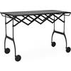 Kartell Battista, Carrello portavivande, Nero