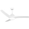 Orbegozo CP 146132 Ventilatore da soffitto, 132 cm, motore DC 35 W, 6 velocità, silenzioso, telecomando reversibile, estate/inverno, LED 24 W, 2400 lm, 3000-6000 K, timer 1-8 h, include due aste