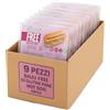 Generico Panini per Hot Dog Senza Glutine 9x150g - Morbidi e Genuini, Fonte di Fibre - Pane Gluten Free Pronto all'Uso, Perfetto per Celiaci e per Ricette Gourmet Dolci o Salate