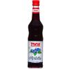 Toschi GR 740 SCIROPPO AL MIRTILLO BLUEBERRY SYRUP PER GRANITE E COCKTAIL IN BOTTIGLIA PER BAR GELATERIE E PASTICCERIE