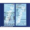Aoshima Set Di Decalcomanie Regolari VF-25 Macross Frontier UFFICIALE GIAPPONESE