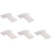 SODIAL 6 Pollici X 3 Pollici 10 Pezzi Sublimazione Bianca, Immagine DIY un T6670