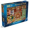 Ravensburger Puzzle Ravensburger 12001465 - Buon Natale a casa - bellissimo puzzle natalizio da 1000 pezzi per adulti e bambini dai 14 anni in su