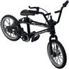 Pchnfei Nero 1/18 Diecast Bike Action Figure Giocattolo, Mini Finger Mountain Bike Bicicletta Arte Artigianato Desktop Decor Finger Bike