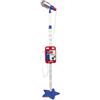 Bontempi | MP3Stage Mic - Microfono da Palcoscenico con Connessione MP3 per Performance Versatili, Stella Blu, 210x210x1200 mm