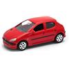 OPO 10 - Auto in Miniatura Compatibile con Peugeot 206, Scala 1:64, 3 Pollici (7,5 cm), Welly SUP37