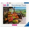 Ravensburger Puzzle 12001814 - Fruit and Vegetable Market, Croazia - Puzzle fotografico da 500 pezzi della serie «Colorful Markets», per adulti e bambini dai 12 anni in su