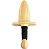 Genérico Giocattoli in legno per bambini, gioco di ruolo da 21 cm con manico antiscivolo, giocattolo in legno da cavaliere da travestire, per l'asilo e all'aperto, per bambini e bambine 3 anni in su