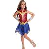 RUBIE'S Costume classico ufficiale da Wonder Woman Justice League, da bambino, I-640024M, M, M da 5 a 6 anni