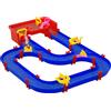HOMCOM Playset Acquatico con Acqua e Sabbia in PP 123x90x7cm Blu e Rosso