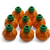 LEGO Accessori - Zucche arancioni con steli verde brillante (confezione da 8) Spooky Jack-0-Lantern Giocattoli da costruzione per età 8+