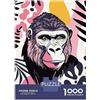 sinyumoney Puzzle Per Adulti 1000 Pezzi Abstract Gorilla Portrait Puzzle Per Adulti Gioco Rompicapo Vacanza A Casa Passatempo Per Compleanno, Natale 38x26cm/1000pcs