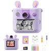 ORGSTA Macchina Fotografica Bambini Istantanea Fotocamera Digitale Stampa Foto dal Cellulare Stampante Fotografica Regali per Bambina Bambino 3-12 Anni