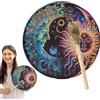 Generic Tamburo A Mano Sciamanico - Pelle Di Pu Fatto A Mano, Grande Tamburo, Strumento Di Sciamano | Legno Vintage, Strumento Musica Spirituale, Uso Per La Pratica Rituale Di Ce