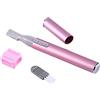 TITA-DONG Rasoio per Sopracciglia Elettrico, Rasoio per Rasoio a Lama per Capelli per Sopracciglia Viso Rosa, Nuovo Kit per Rasoio per Sopracciglia Portatile Indolore per Donne Uomini,