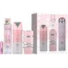 RESAES Resistant and aesthetic Lattafa Yara Set regalo 4 in 1 per donna - Profumo EDP 100 ml + deodorante 200 ml + deodorante 300 ml + atomizzatore ricaricabile, fragranza araba Gourmand vaniglia e frutti tropicali (Yara Gift Set)