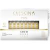 CRESCINA LABO CRESCINA TRANSDERMIC MPS RI-CRESCITA 1300 Anticaduta Capelli Donna 40 Fiale