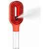 PEKJDS Spazzola Districante Spray 2 in 1, Spazzola Anti Crespo con Serbatoio d'Acqua da 50 ml, Spazzola Districante Portatile per Capelli Asciutti e Bagnati, Donna, Uomo e Bambini (Orange)